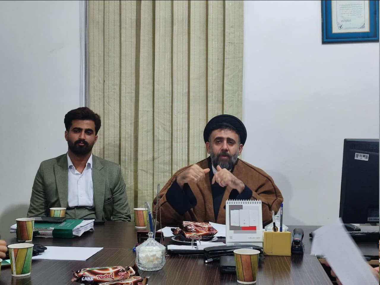 اولین دوره مسابقات آزاد مهارتی پیرایشگری مردانه در قم برگزار شد