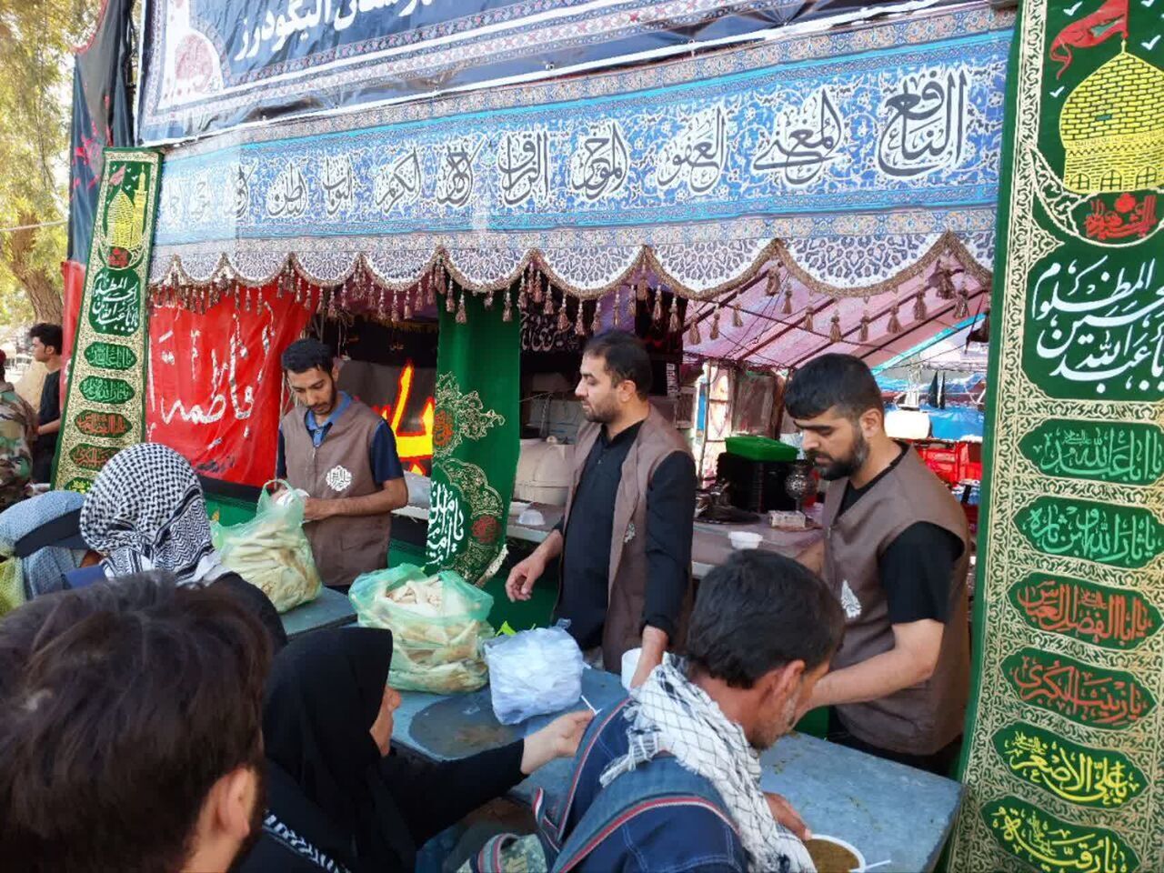 خدمات رسانی به زائران اربعین در ۵۰ نقطه قم انجام می‌شود