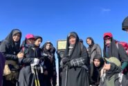صعود ۳۵۰ کوهنورد به «برف‌انبار قم» در نخستین رویداد شهدای کوهنورد