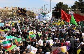 محکومیت اظهارات تهدیدآمیز ترامپ علیه رهبر انقلاب از سوی جمعی از اساتید دانشگاه و مردم قم